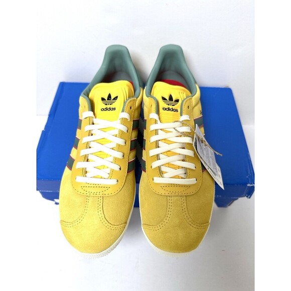 Adidas Originals Gazelle Jamaica x Bob Marley (Bold Gold) Men\'s 7.5 Shoes KJ3532 main image 6